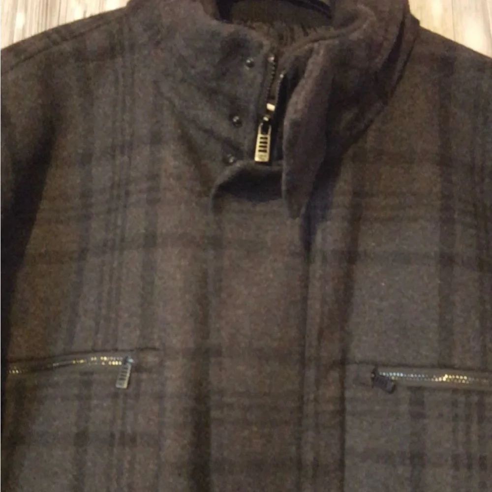 Calvin Klein Men’s Slim Fit Wool Blend Short Jacket size XL - Picture 3 of 7